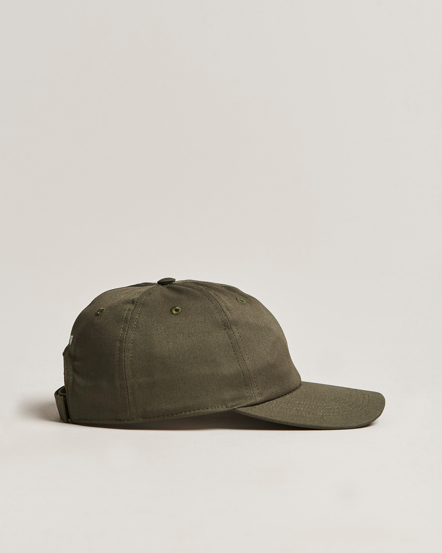 Herren | Eton Cotton Baseball Cap Green | Eton | Cotton Baseball Cap Green
