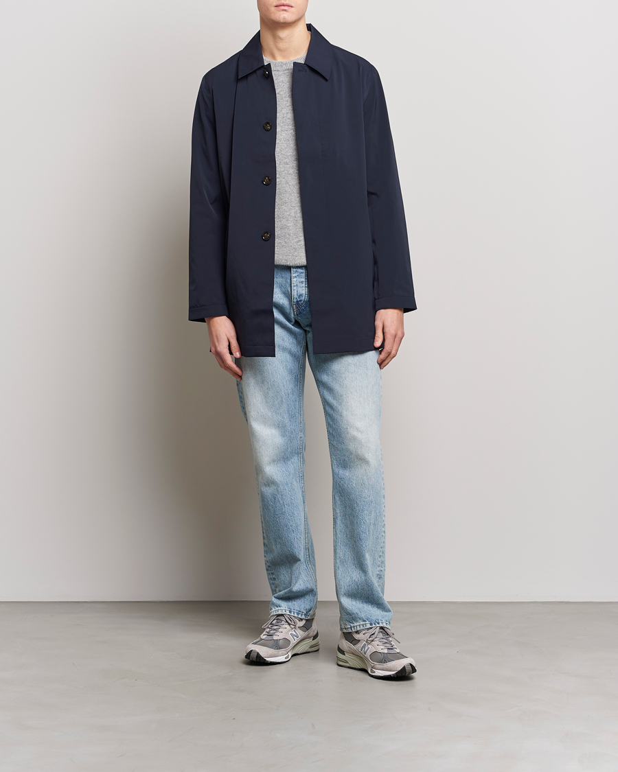 Herren | Jacken | NN07 | Kim Waterproof Car Coat Navy Blue