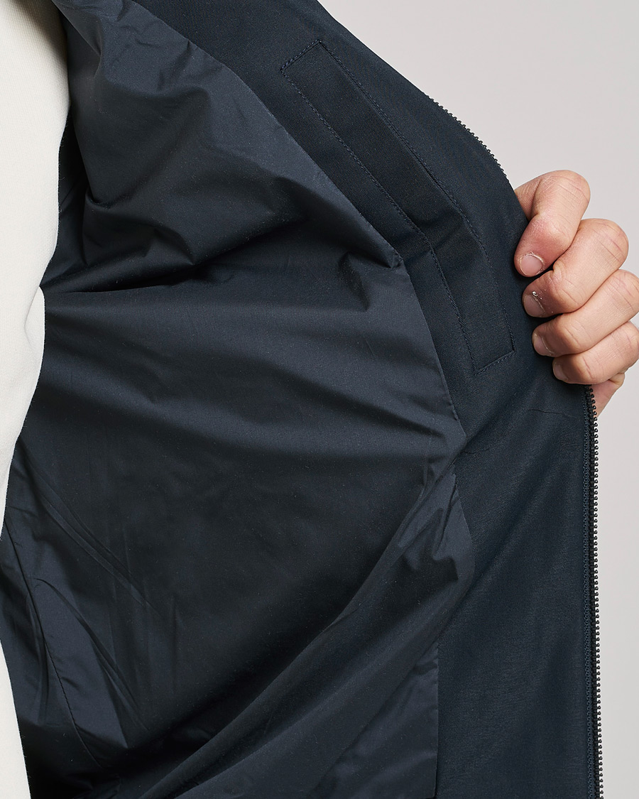 Herren | Jacken | NN07 | Dawson Light Harrington Jacket Navy Blue