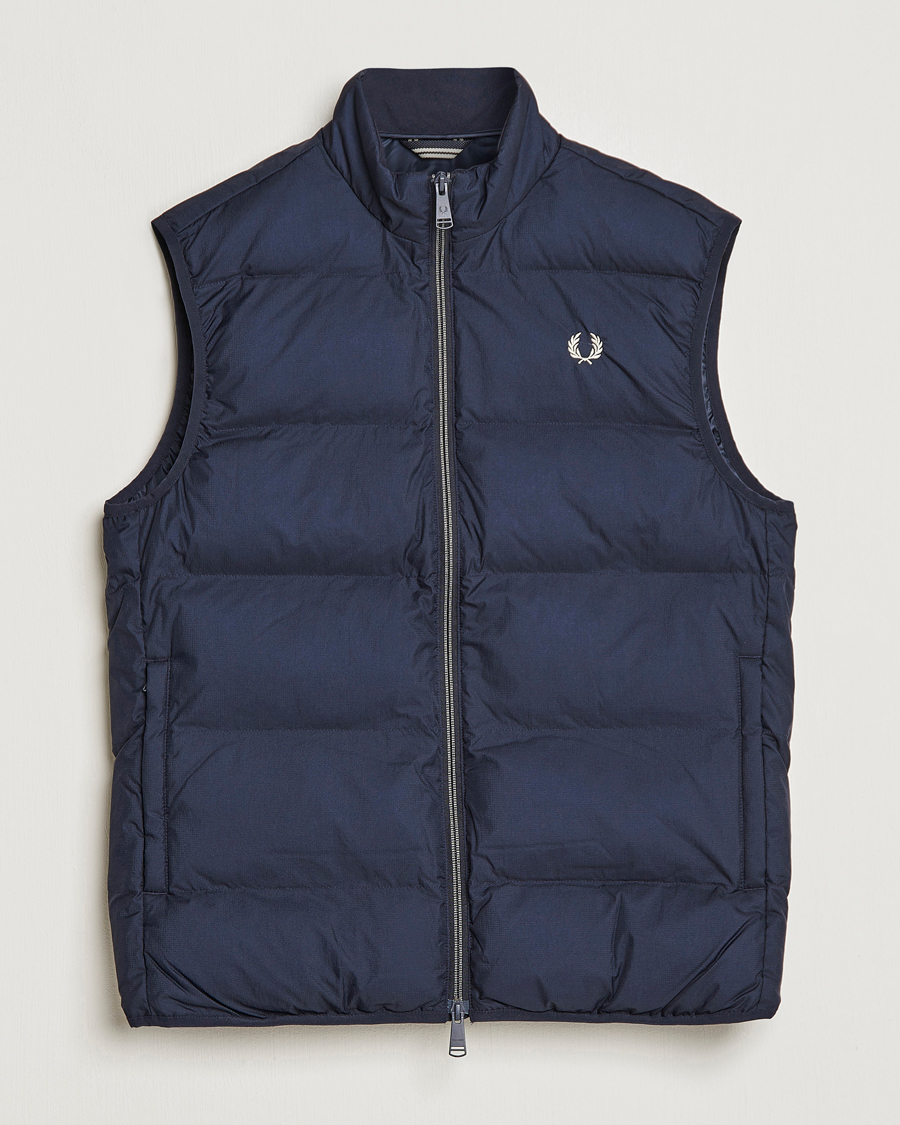 Herren | Westen | Fred Perry | Insulated Gilet Vest Navy