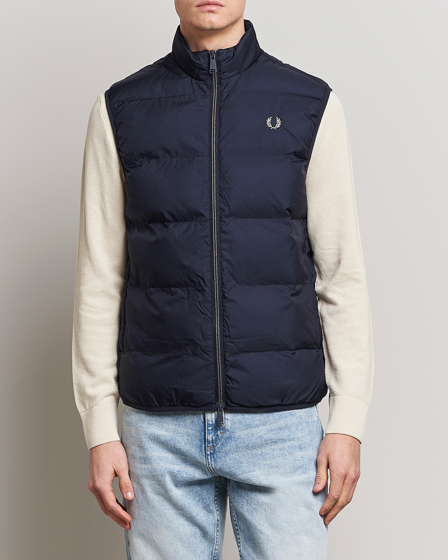 Herren | Westen | Fred Perry | Insulated Gilet Vest Navy