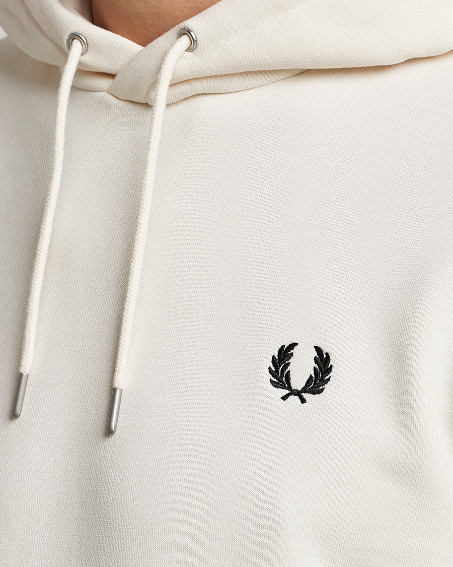 Herren | Pullover | Fred Perry | Tipped Hooded Sweatshirt Ecru