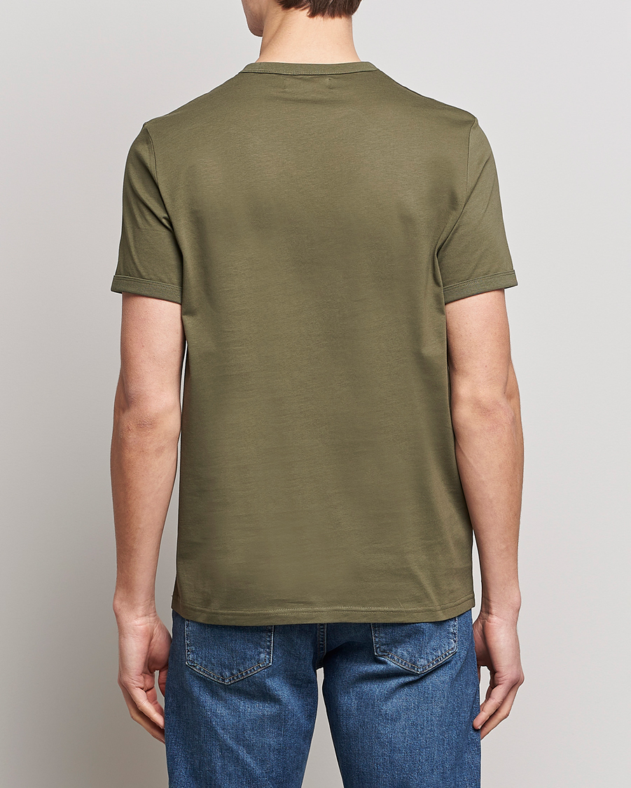 Herren | T-Shirts | Fred Perry | Ringer T-Shirt Unifrom Green