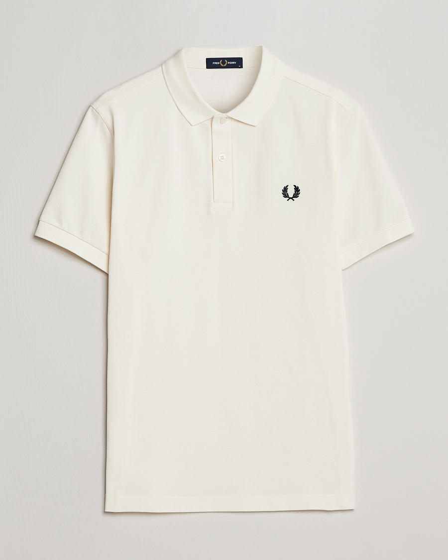 Herren | Poloshirts | Fred Perry | Plain Polo Shirt Ecru