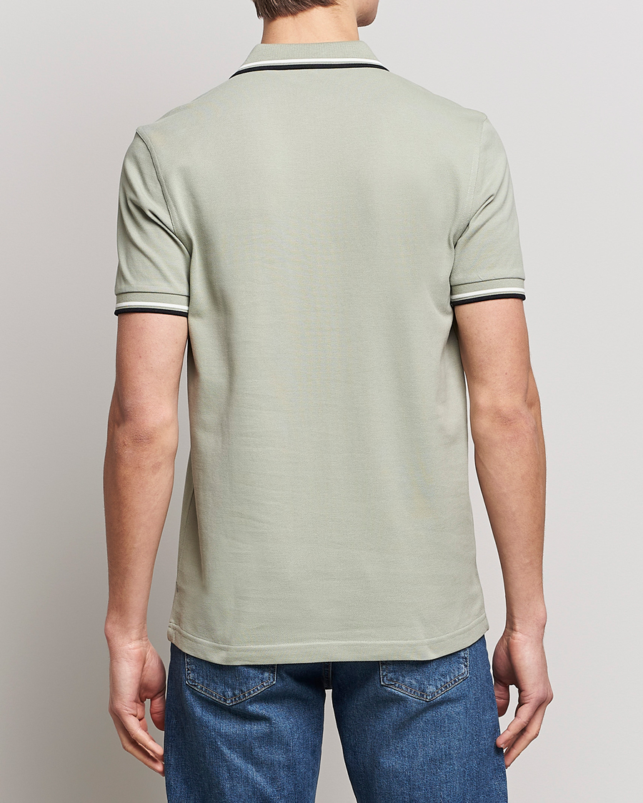Herren | Poloshirts | Fred Perry | Twin Tipped Polo Shirt Sea Gras