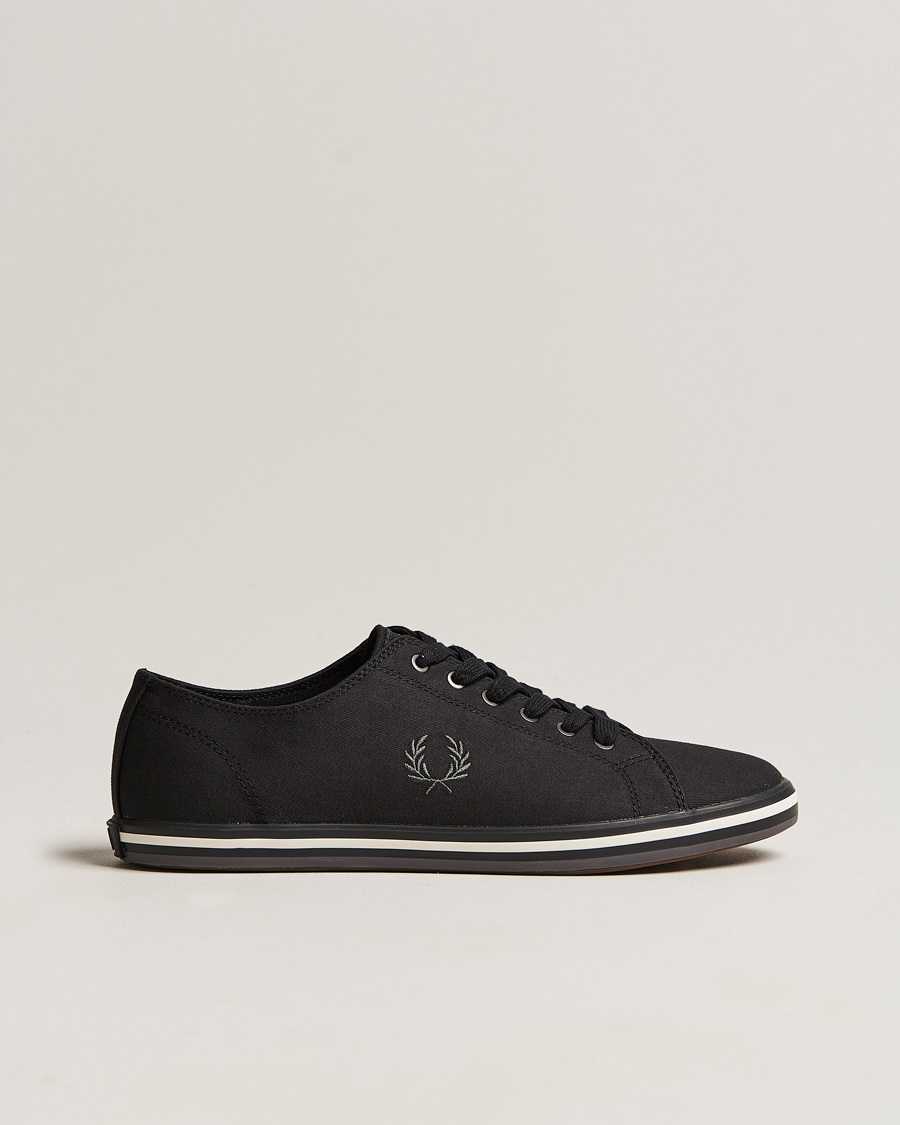 Herren | Fred Perry Kingston Twill Sneaker Black | Fred Perry | Kingston Twill Sneaker Black