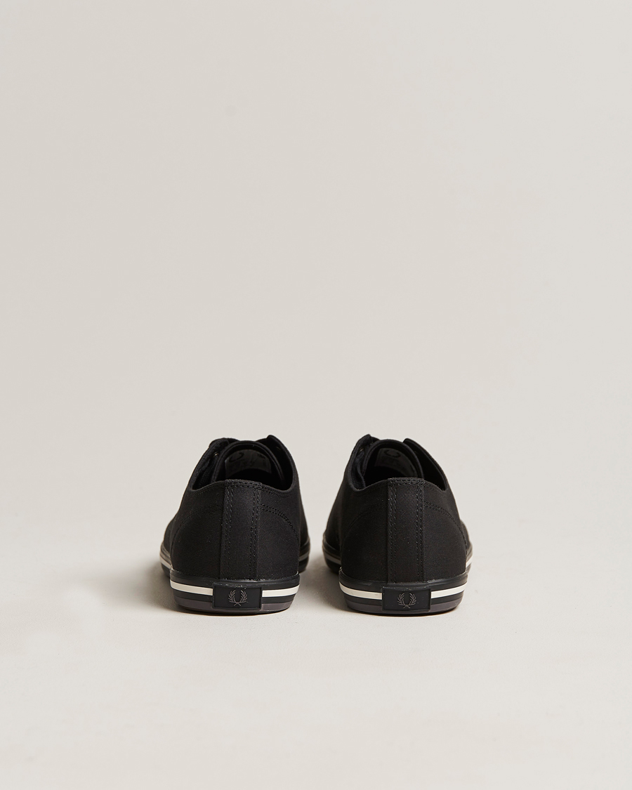 Herren | Fred Perry Kingston Twill Sneaker Black | Fred Perry | Kingston Twill Sneaker Black