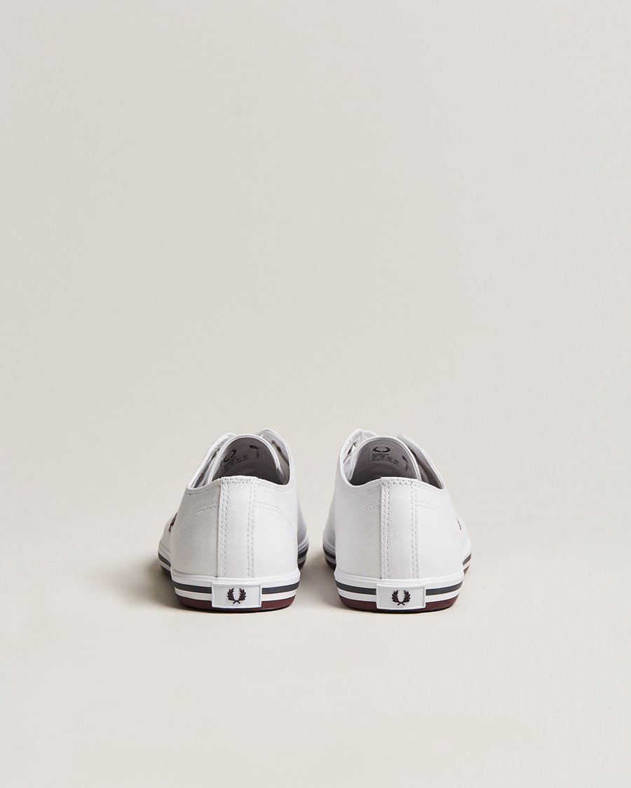 Herren | Fred Perry Kingston Twill Sneaker White | Fred Perry | Kingston Twill Sneaker White