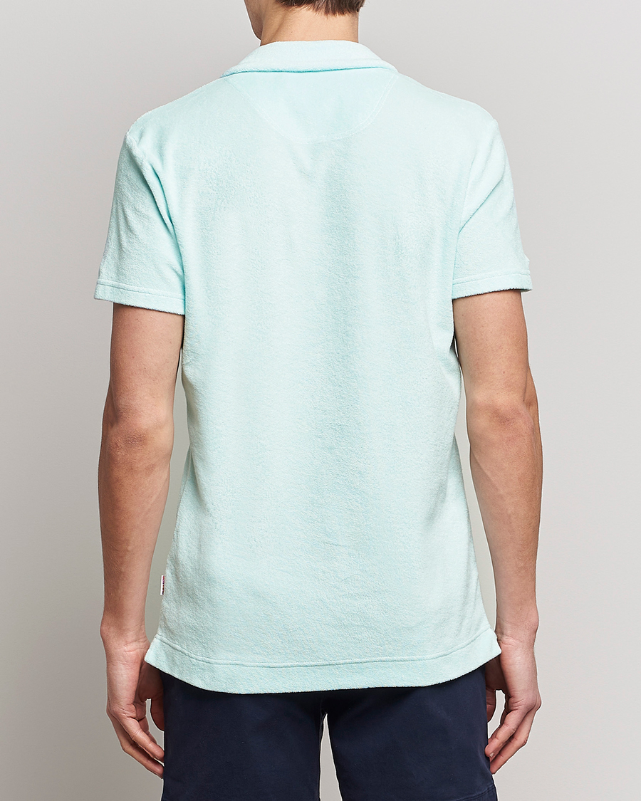 Herren | Poloshirts | Orlebar Brown | Terry Polo Clear Sky