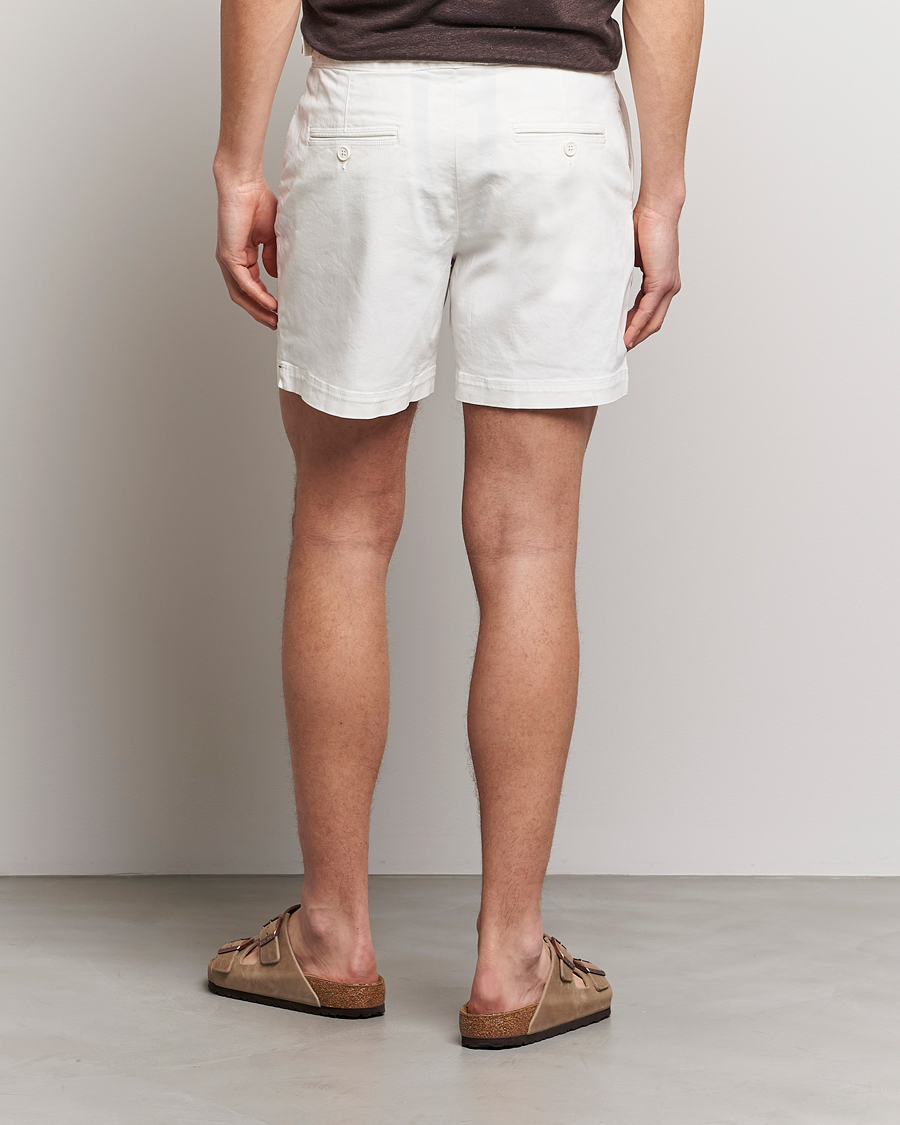 Herren | Shorts | Orlebar Brown | Bulldog Cotton Stretch Twill Shorts Sea Mist
