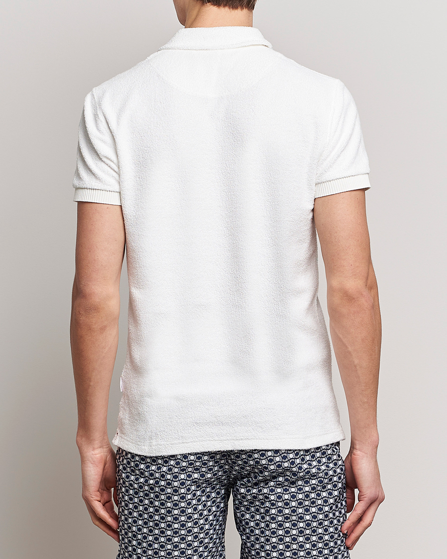 Herren | Poloshirts | Orlebar Brown | Lorenzo Cotton Terry Polo Cloud