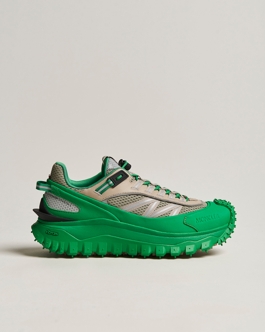 Herren | Moncler Grenoble Trailgrip Sneakers Green/Beige | Moncler Grenoble | Trailgrip Sneakers Green/Beige