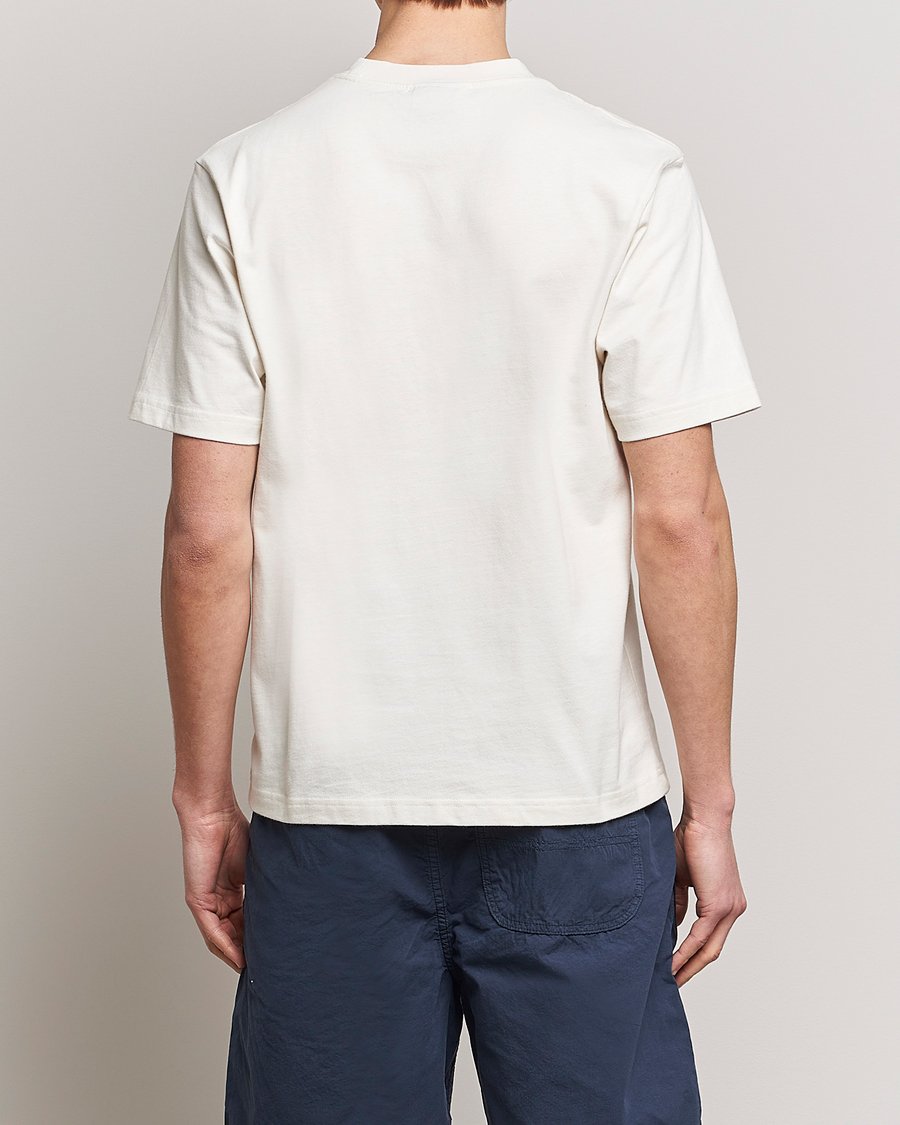 Herren | T-Shirts | Stan Ray | Printed Crew Neck T-Shirt Natural