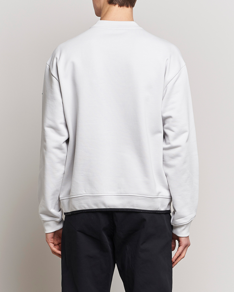 Herren | Pullover | Moncler | Lettering Logo Sweatshirt White