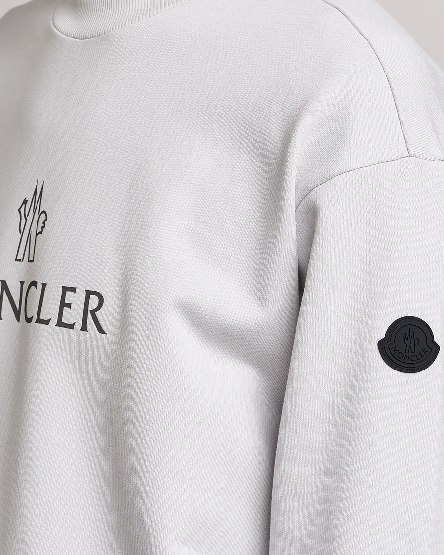 Herren | Pullover | Moncler | Lettering Logo Sweatshirt White