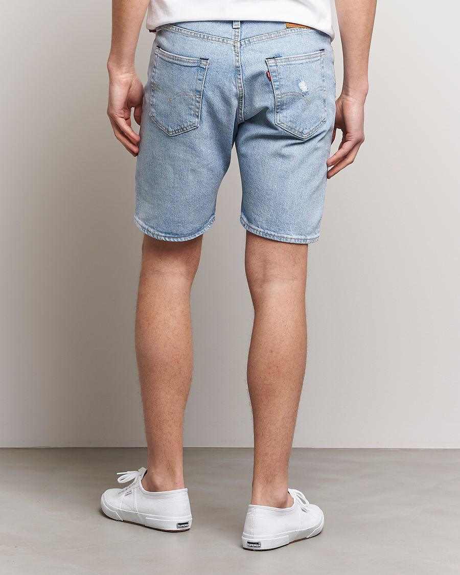 Herren | Shorts | Levi's | 501 Hemmed Denim Shorts Light Indigo Worn In