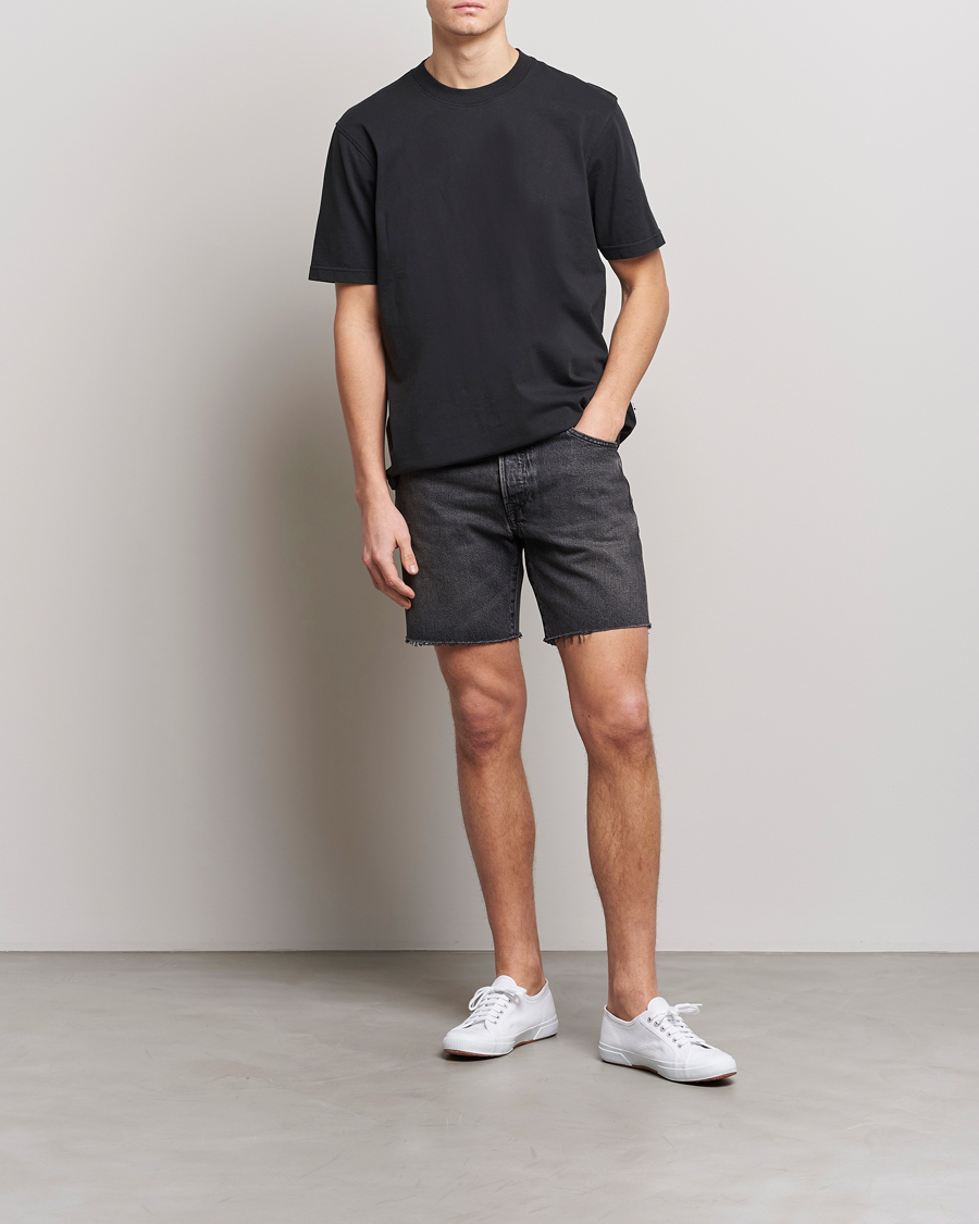 Herren | Shorts | Levi's | 501 93 Denim Shorts Black Worn In