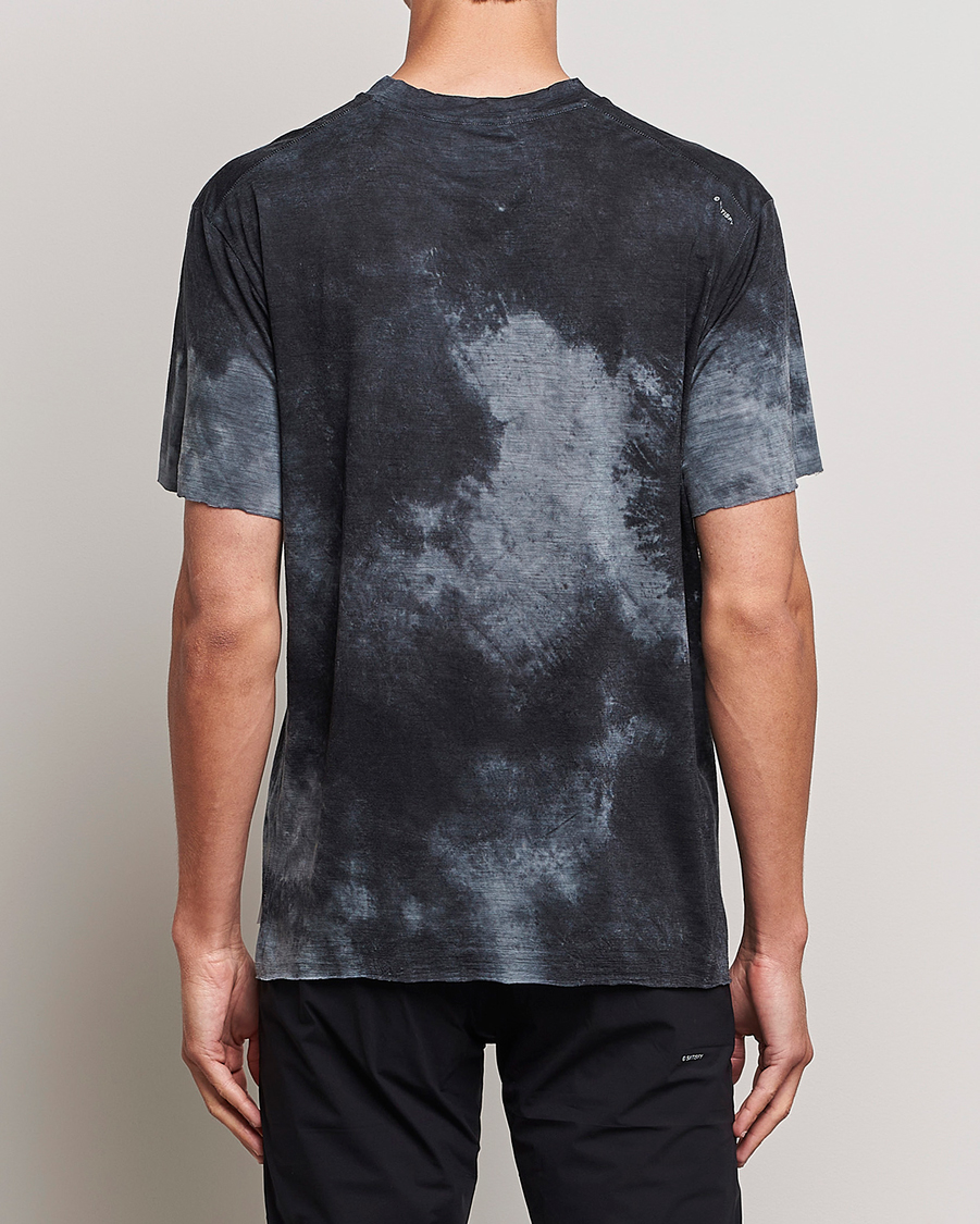 Herren | T-Shirts | Satisfy | CloudMerino T-Shirt Batik Black