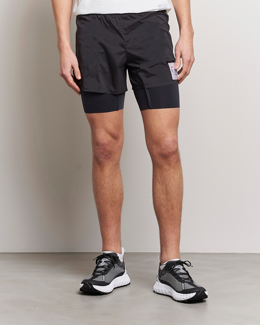 Herren | Active | Satisfy | TechSilk 8 Inch Shorts Black