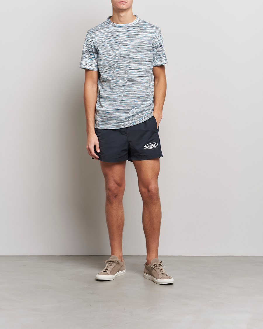Herren | T-Shirts | Missoni | Fiammato T-Shirt Light Blue