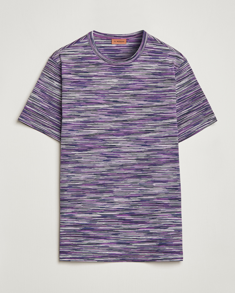 Herren | T-Shirts | Missoni | Fiammato T-Shirt Violet