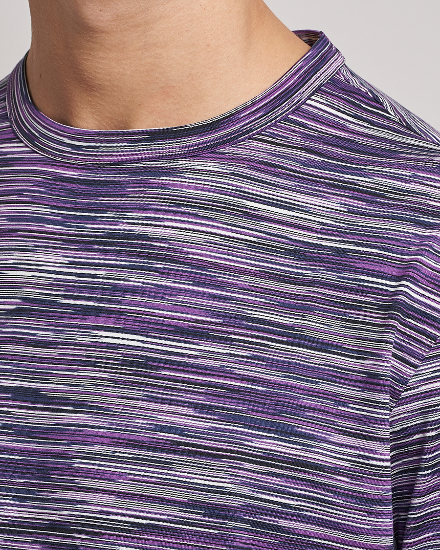 Herren | T-Shirts | Missoni | Fiammato T-Shirt Violet