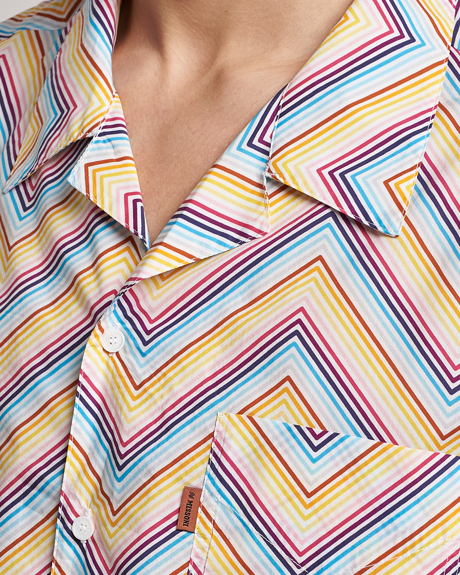 Herren | Hemden | Missoni | Zig Zag Short Sleeve Shirt Multicolor