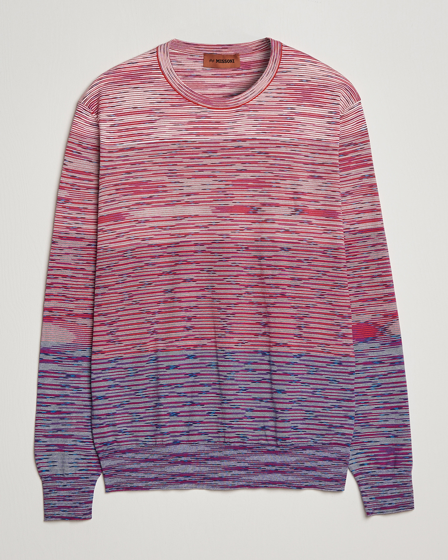 Herren | Pullover | Missoni | Striped Degrade Sweater Red