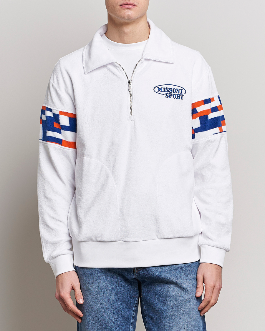Herren | Pullover | Missoni | Sport Half Zip White