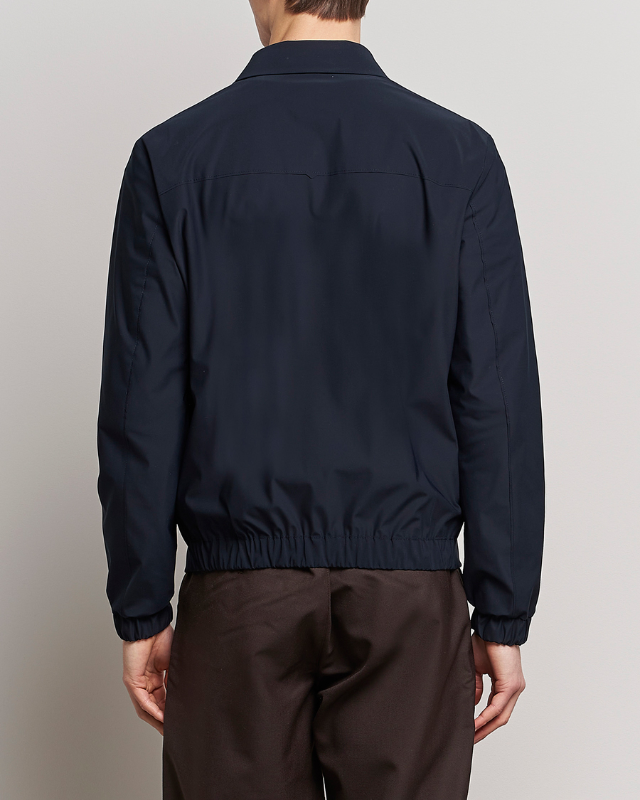 Herren | Jacken | Harris Wharf London | Light Technic Golf Jacket Dark Blue