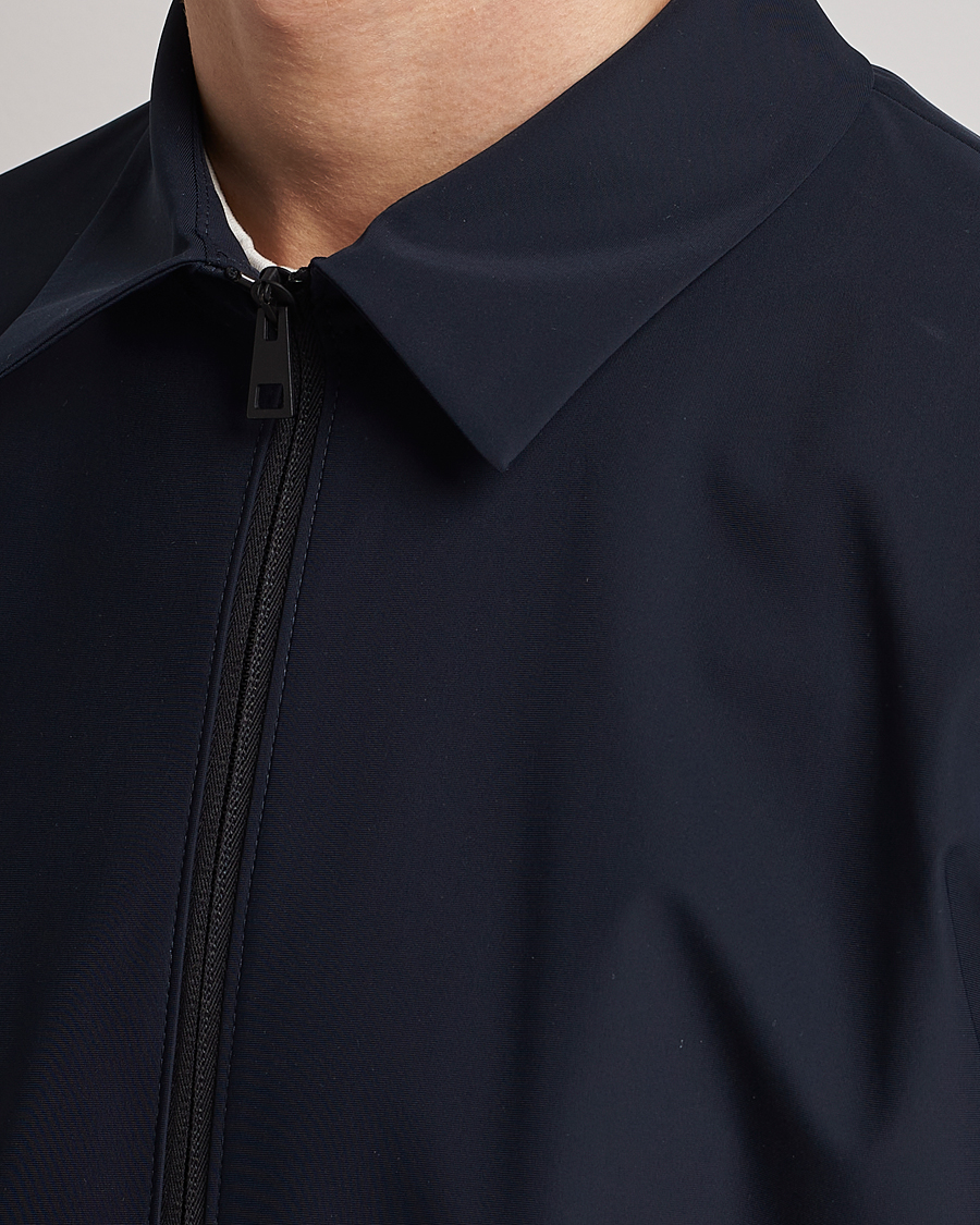 Herren | Jacken | Harris Wharf London | Light Technic Golf Jacket Dark Blue