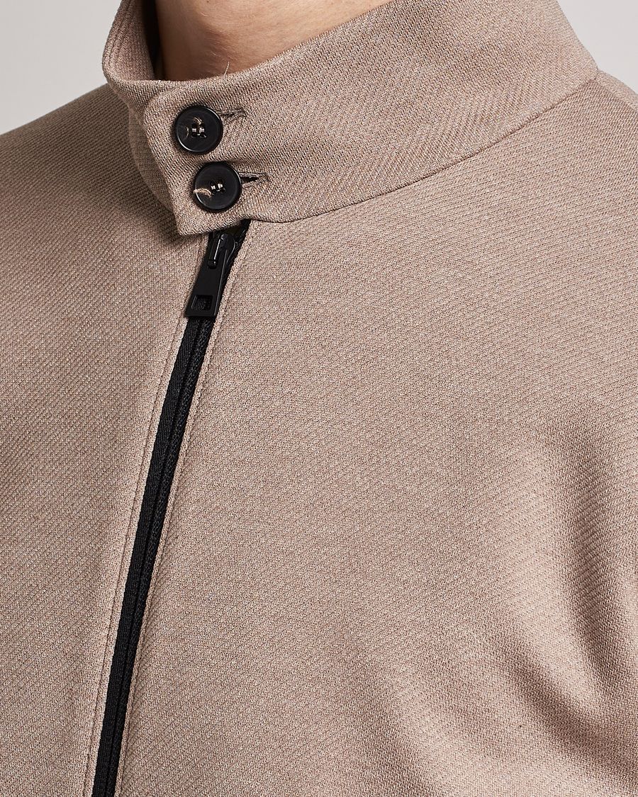 Herren | Jacken | Harris Wharf London | Loro Piana Cavalry Twill Harrington Jacket Oat