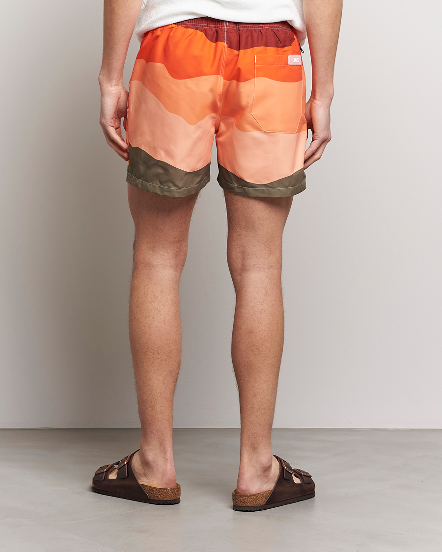 Herren | Badehosen | OAS | Printed Swimshorts Fire Wave