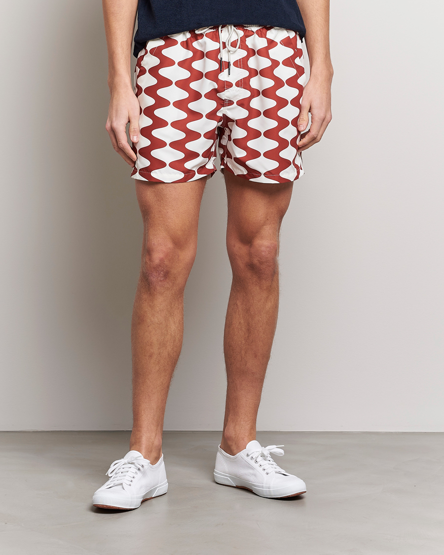 Herren | Badehosen | OAS | Printed Swimshorts Big Lauda