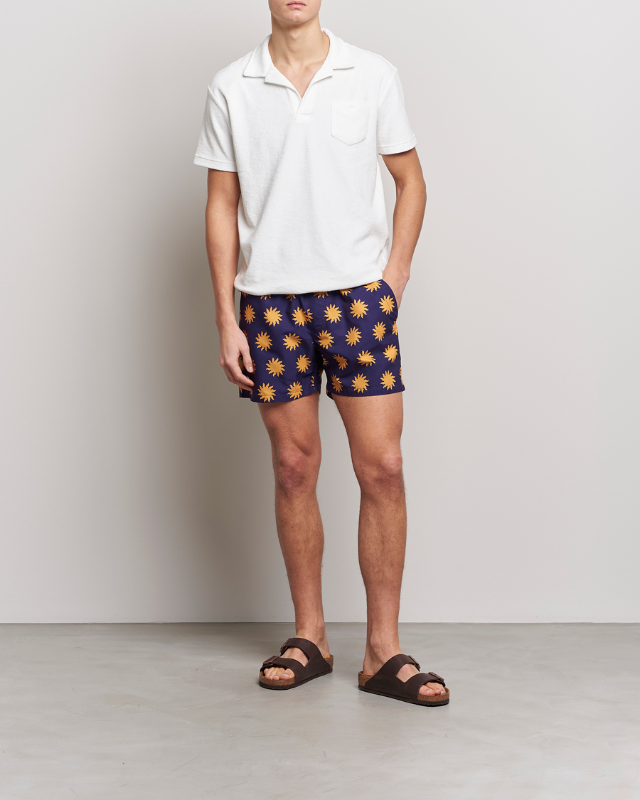Herren | Badehosen | OAS | Printed Swimshorts Sunday Sun