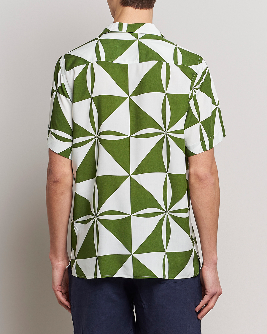 Herren | Hemden | OAS | Viscose Resort Short Sleeve Shirt Bloomy Plateau