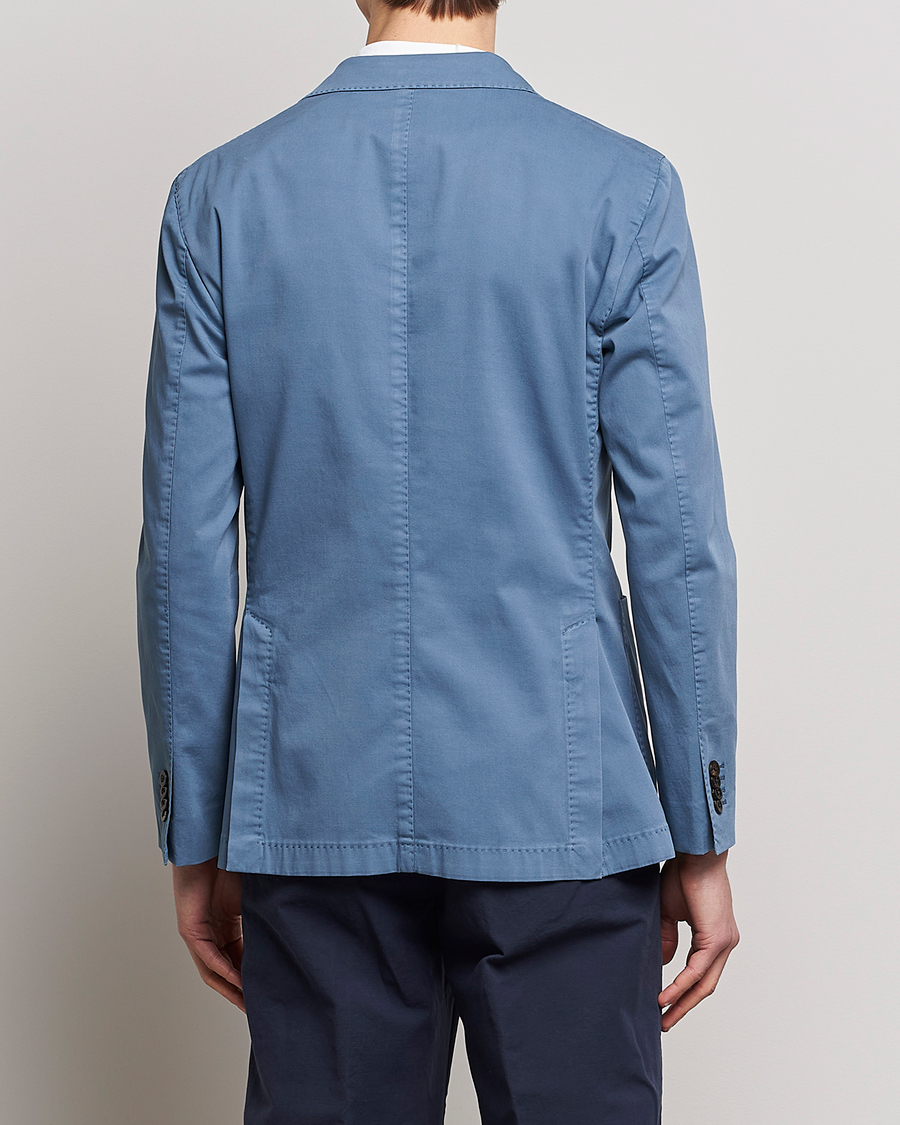Herren | Sakkos | Boglioli | K Jacket Cotton Stretch Blazer Dusty Blue