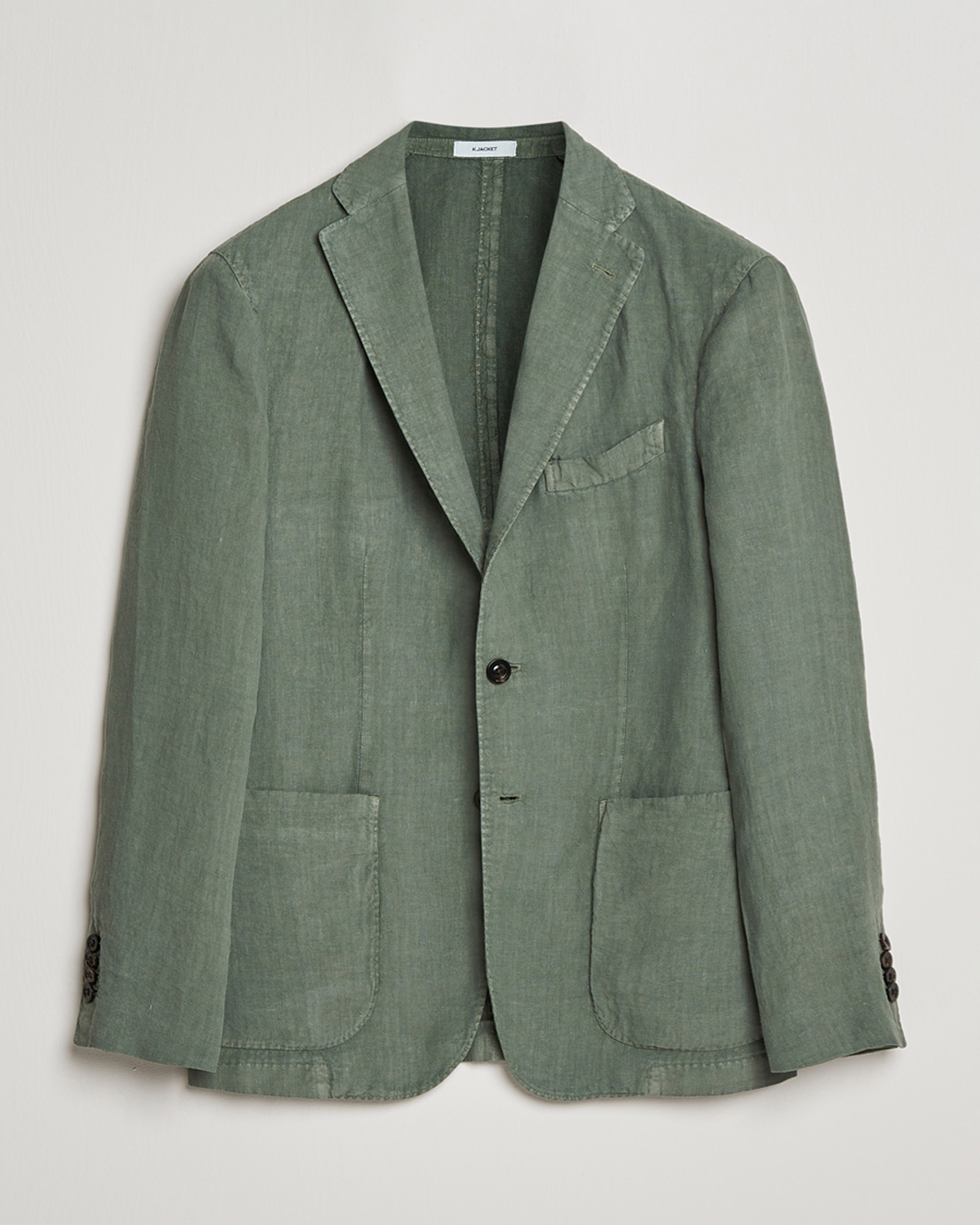 Herren | Sakkos | Boglioli | K Jacket Linen Blazer Sage Green