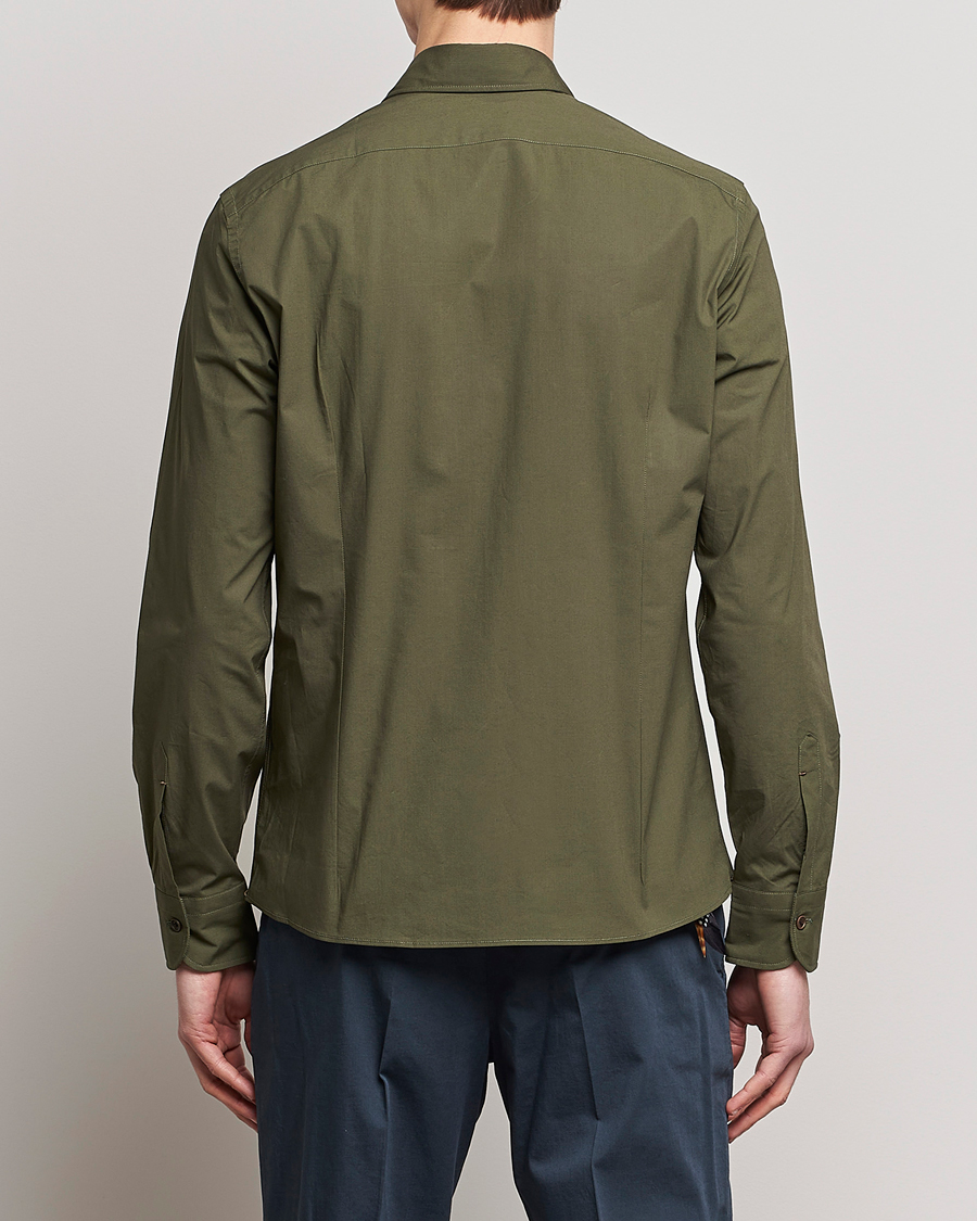 Herren | Hemden | Mazzarelli | Safari Overshirt Olive