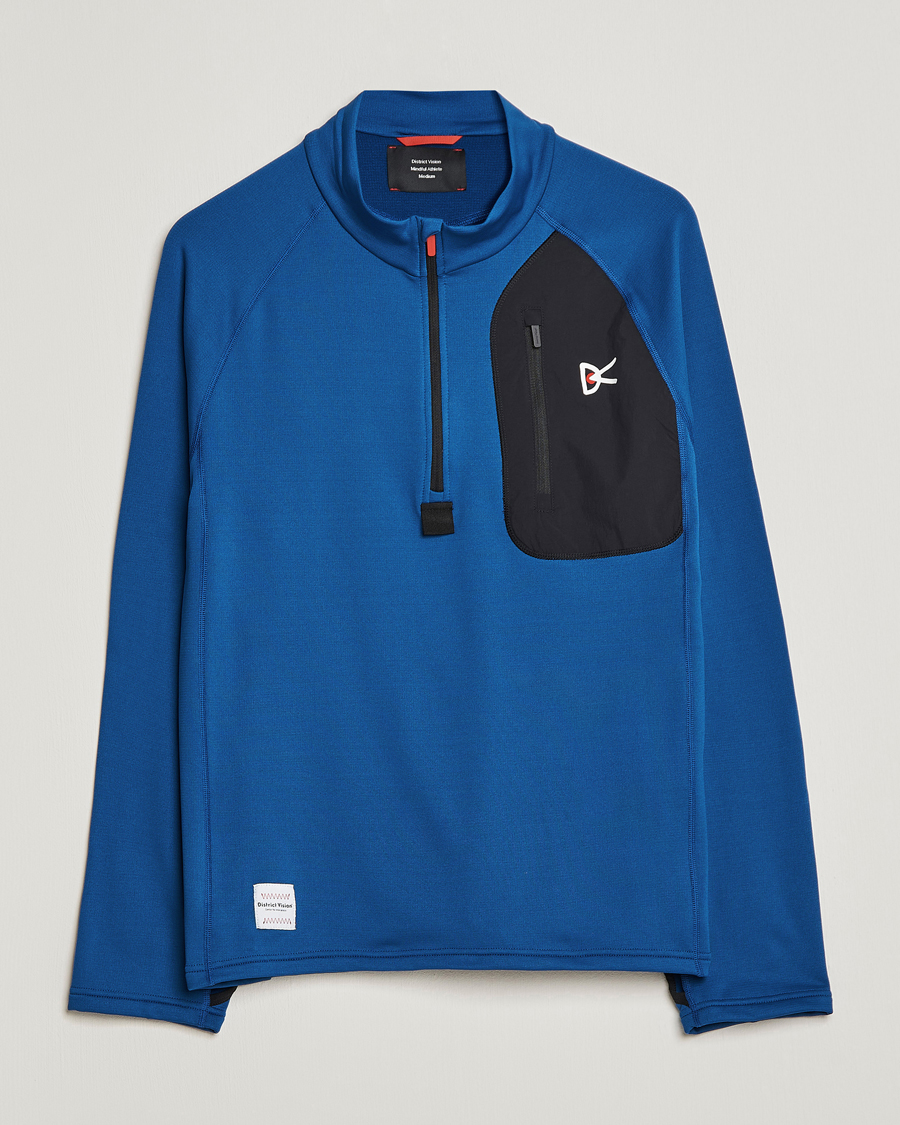 Herren | Pullover | District Vision | Luca Thermal Fleece Navy