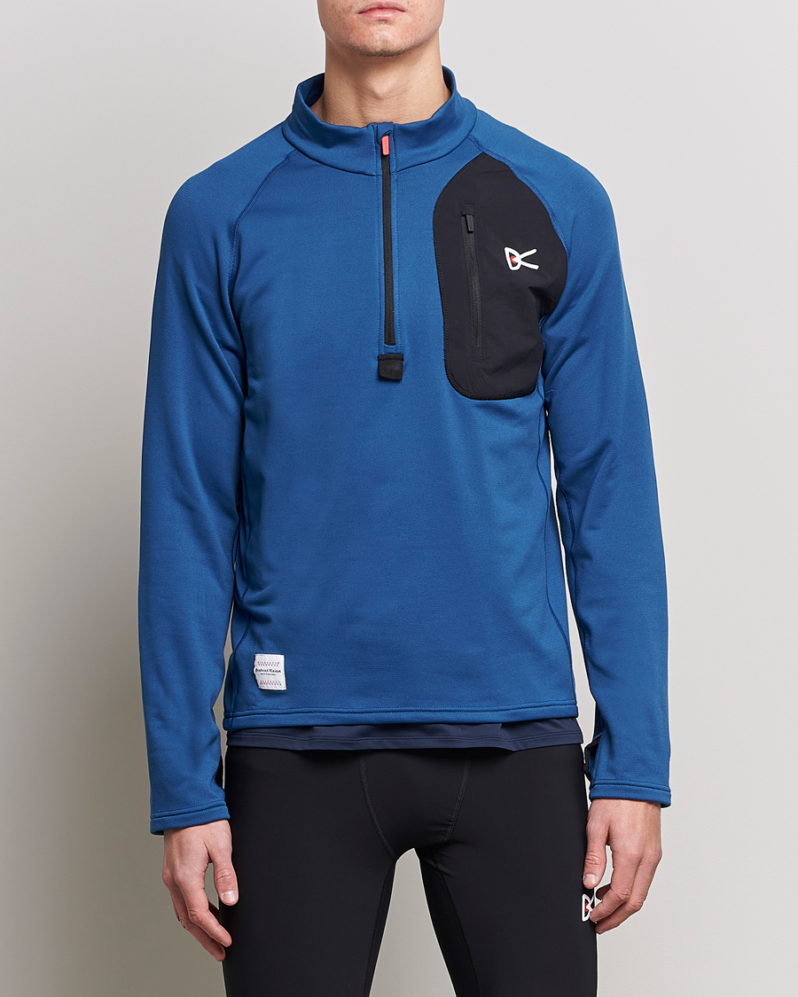 Herren | Pullover | District Vision | Luca Thermal Fleece Navy