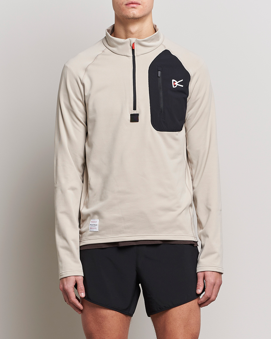 Herren | Pullover | District Vision | Luca Thermal Fleece Stone