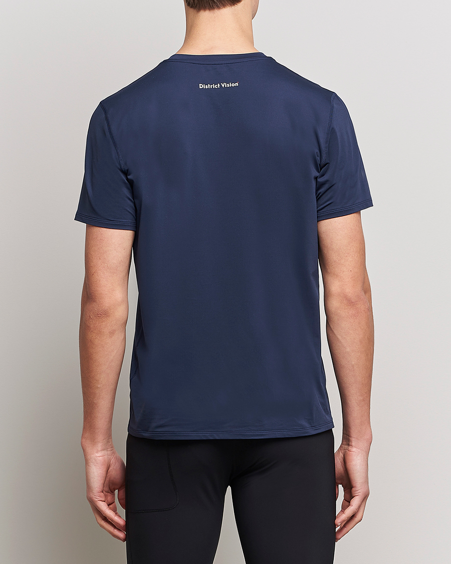 Herren | T-Shirts | District Vision | Deva-Tech Short Sleeve T-Shirt Navy
