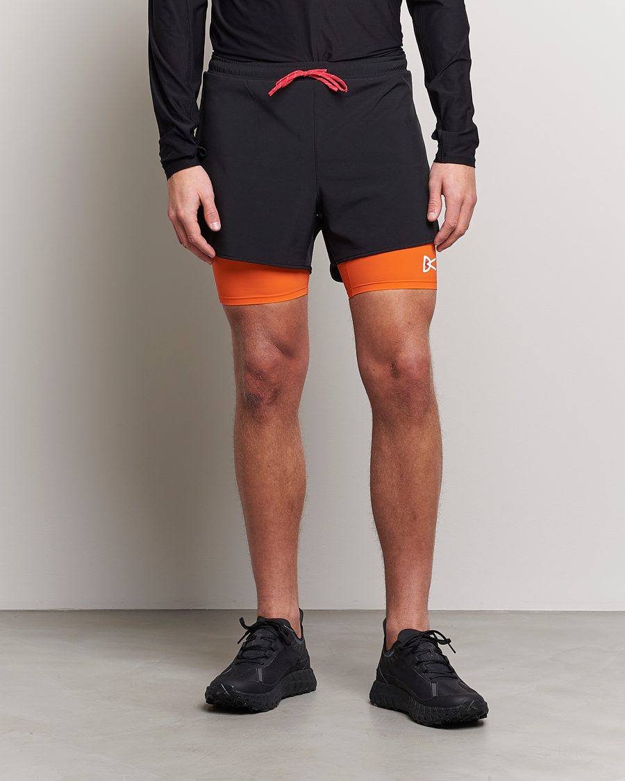 Herren | Shorts | District Vision | Aaron Trail Shorts Black