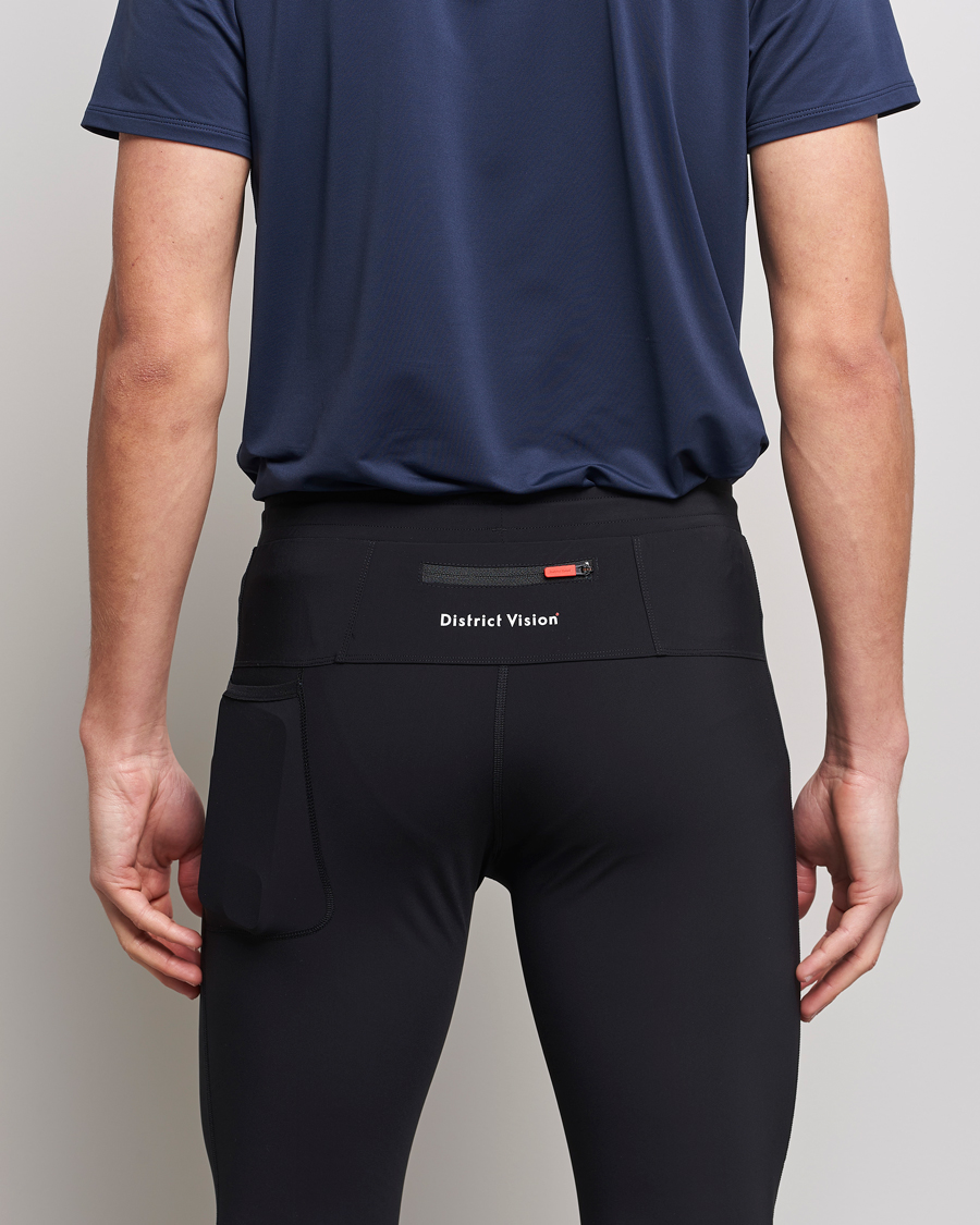 Herren | Hosen | District Vision | Lono Long Tights Black