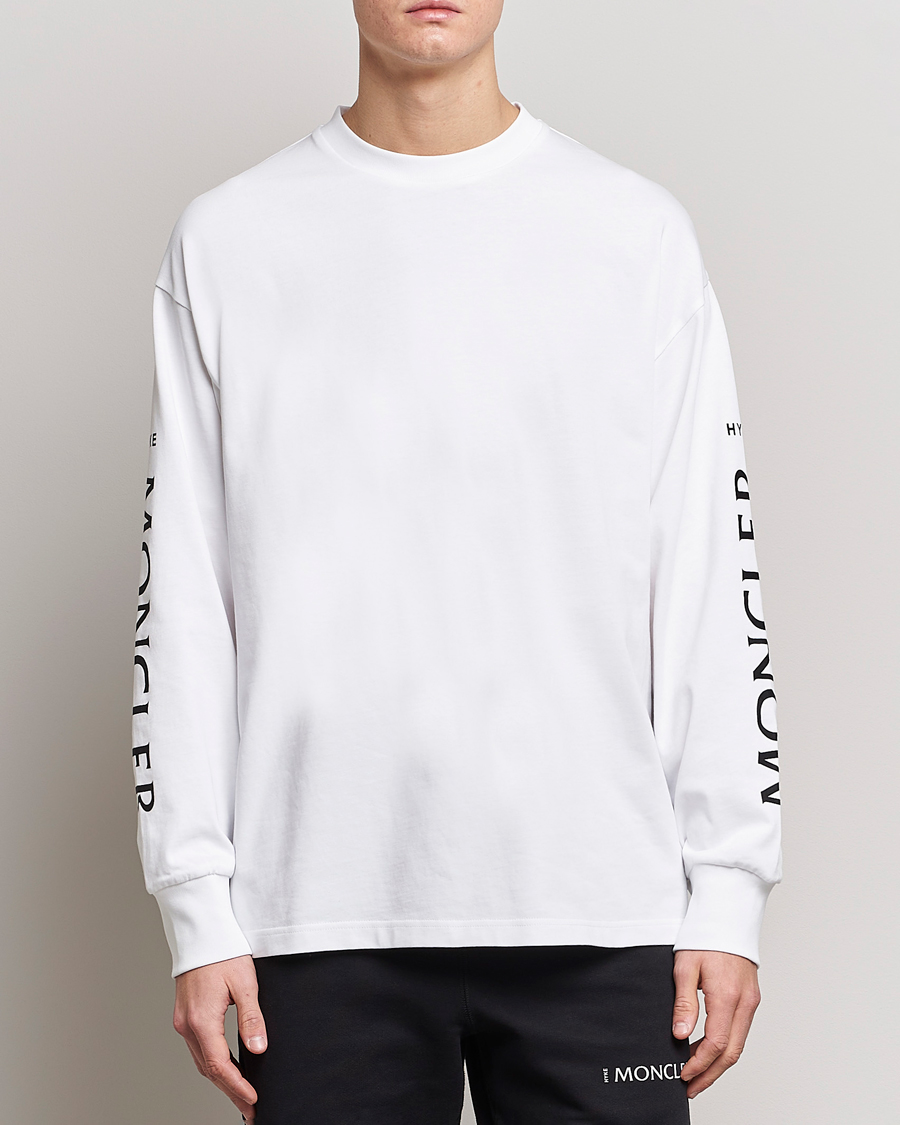 Herren | T-Shirts | Moncler Genius | 4 Moncler Hyke Long Sleeve T-Shirt White