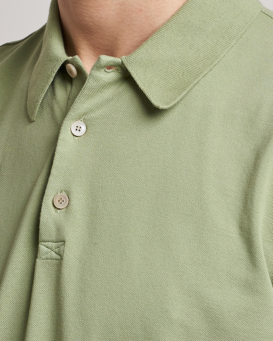 Herren | Poloshirts | Piacenza Cashmere | Portofino Short Sleeve Polo Mint