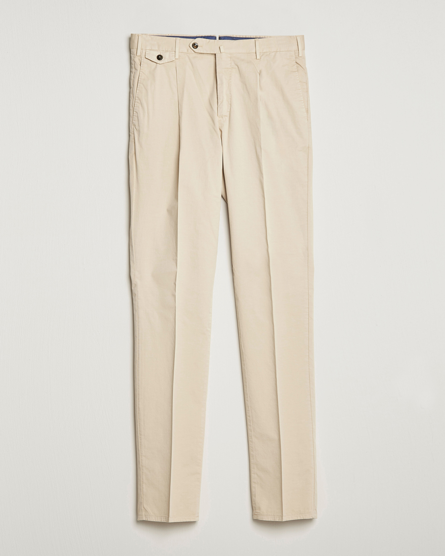 Herren | Hosen | PT01 | Gentleman Fit Cotton Stretch Chinos Light Beige