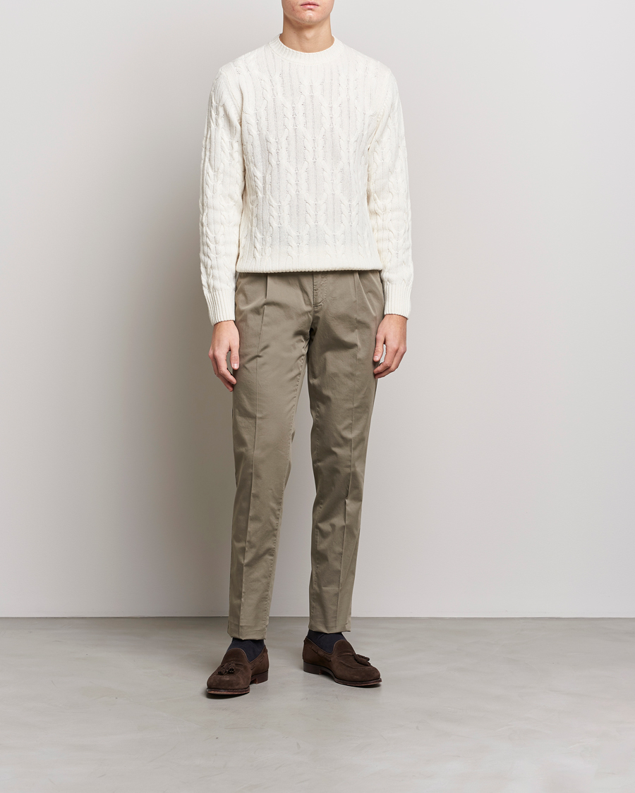 Herren | Hosen | PT01 | Gentleman Fit Cotton Stretch Chinos Taupe