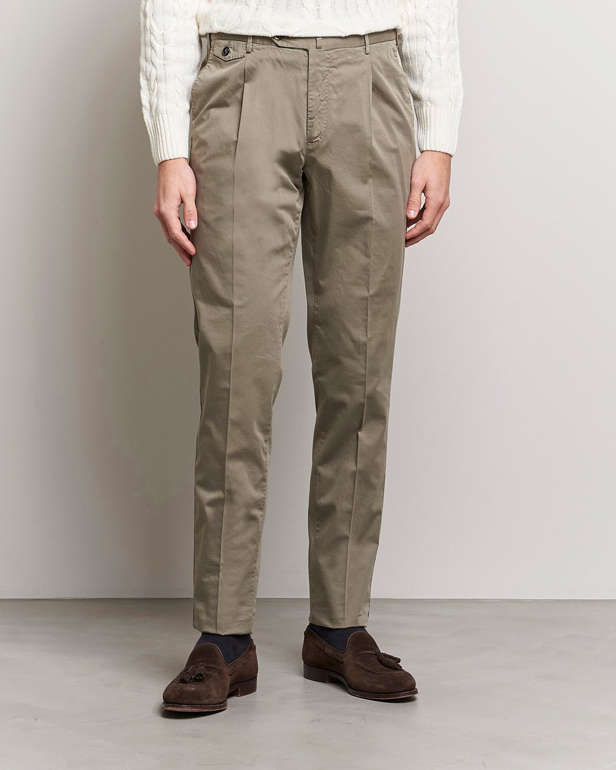 Herren | Hosen | PT01 | Gentleman Fit Cotton Stretch Chinos Taupe